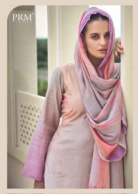 PRM Trendz Eknoor Musline Silk Salwar Kameez ( 6 pcs Catalogue )