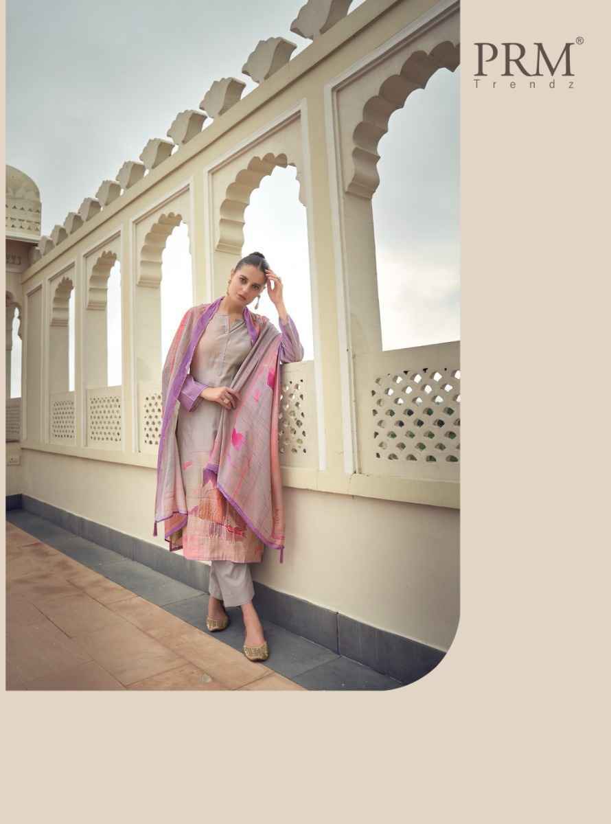 PRM Trendz Eknoor Musline Silk Salwar Kameez ( 6 pcs Catalogue )