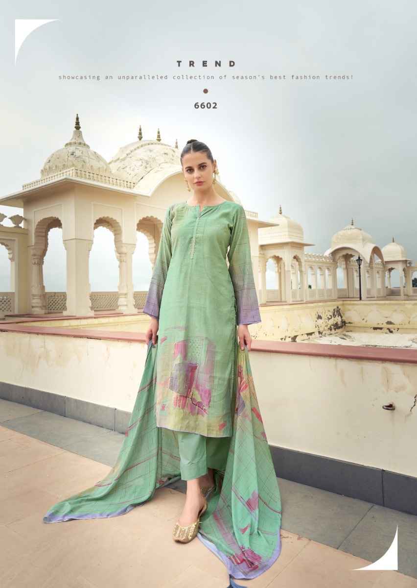 PRM Trendz Eknoor Musline Silk Salwar Kameez ( 6 pcs Catalogue )