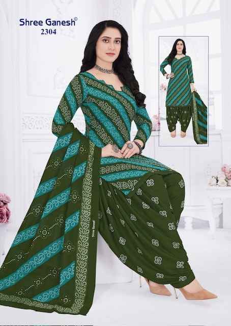 Shree ganesh cotton dress materials wholesale on sale