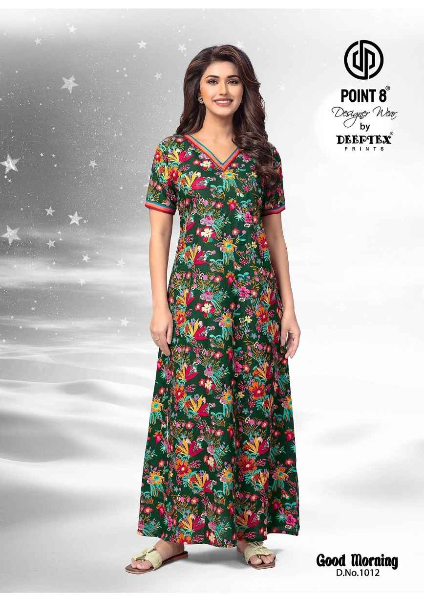 DEEPTEX GOOD MORNING VOL-1 WHOLESALE PURE COTTON NIGHTY ( 15 PCS CATALOG )