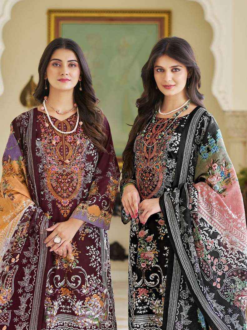PAKIZA PRINTS IRAM VOL 44 LAWN COTTON DIGITAL PRINT WITH WORK SUIT
