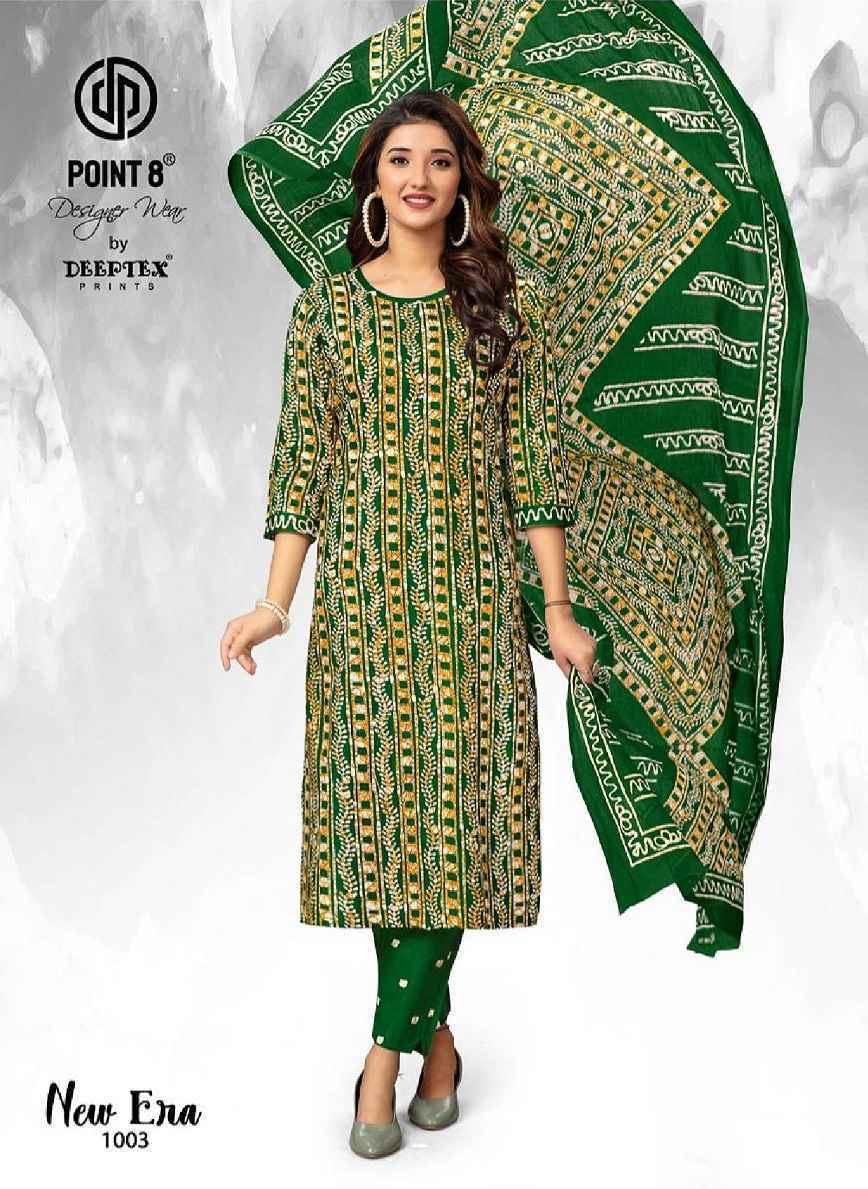 Deeptex New Era Vol 1 Readymade Cotton Readymade Kurti ( 8 pcs Catalogue )