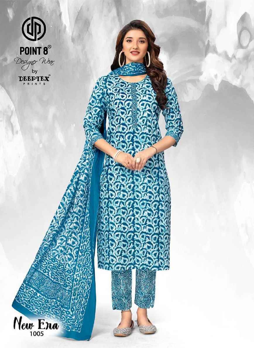 Deeptex New Era Vol 1 Readymade Cotton Readymade Kurti ( 8 pcs Catalogue )