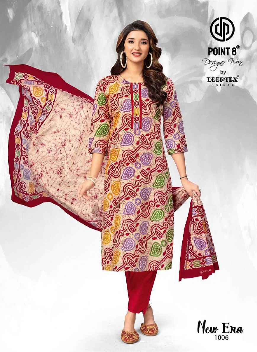 Deeptex New Era Vol 1 Readymade Cotton Readymade Kurti ( 8 pcs Catalogue )