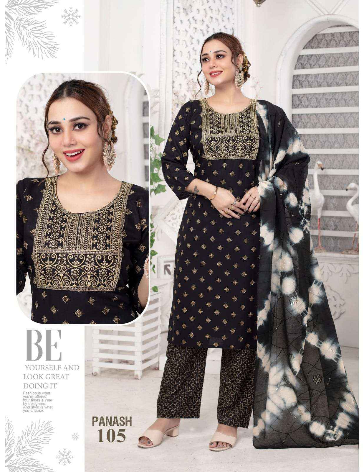 Fashion Talk Panash Fancy Kurti Bottom Dupatta Set wholesale  New Designs ( 8 pcs catalog )