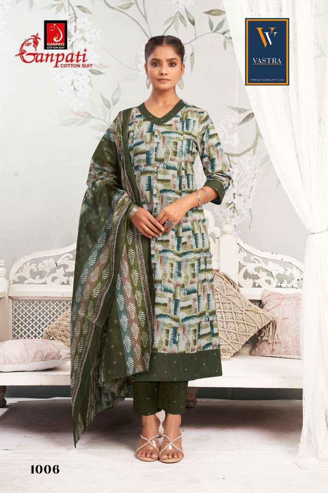 Ganpati Anarkali Vol 1 Readymade Cotton Suits Wholesale Market Surat ( 12 pcs Catalogue }