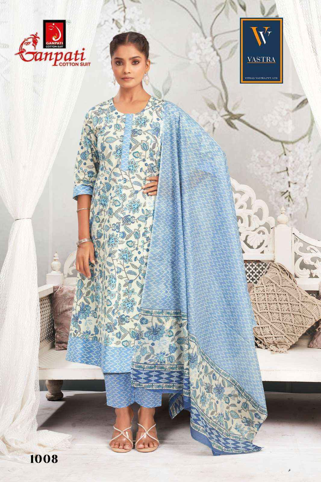 Ganpati Anarkali Vol 1 Readymade Cotton Suits Wholesale Market Surat ( 12 pcs Catalogue }