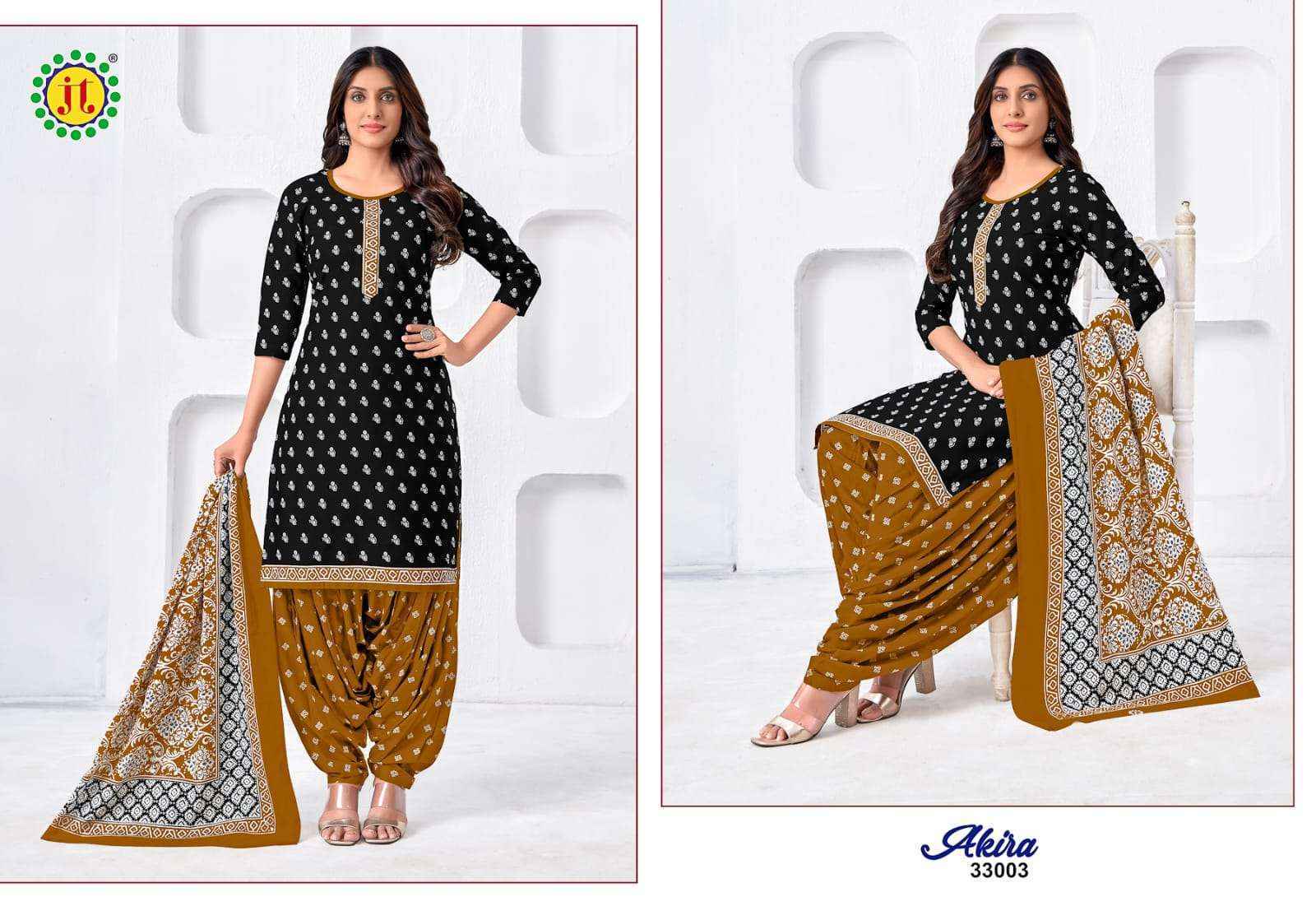 Jt Akira Vol 33 Cotton Ladies Salwar Kameez ( 15 pcs Catalogue ) Surat Wholesale Market