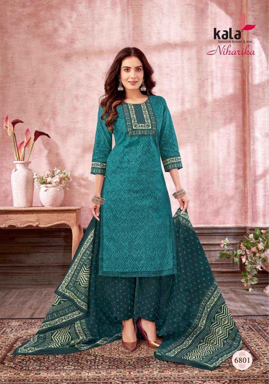 Kala Niharika Vol 3 Cotton Salwar Kameez Latest Catalog ( 8 pcs Catalogue )