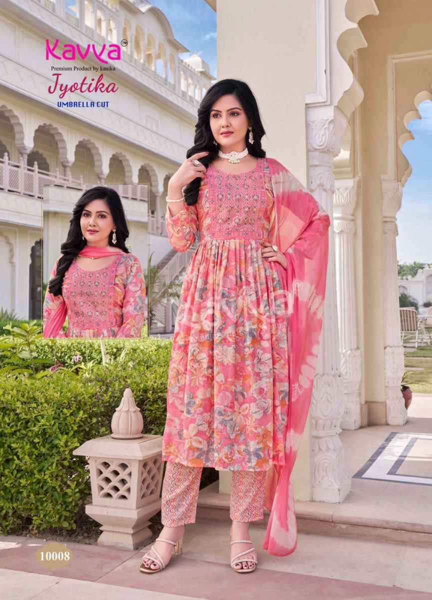 Kavya Jyotika Vol-10 Capsule Kurti Combo 10 pcs Catalogue