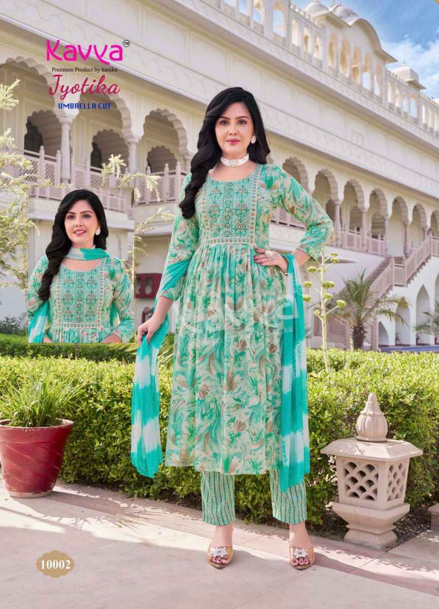 Kavya Jyotika Vol-10 Capsule Kurti Combo 10 pcs Catalogue