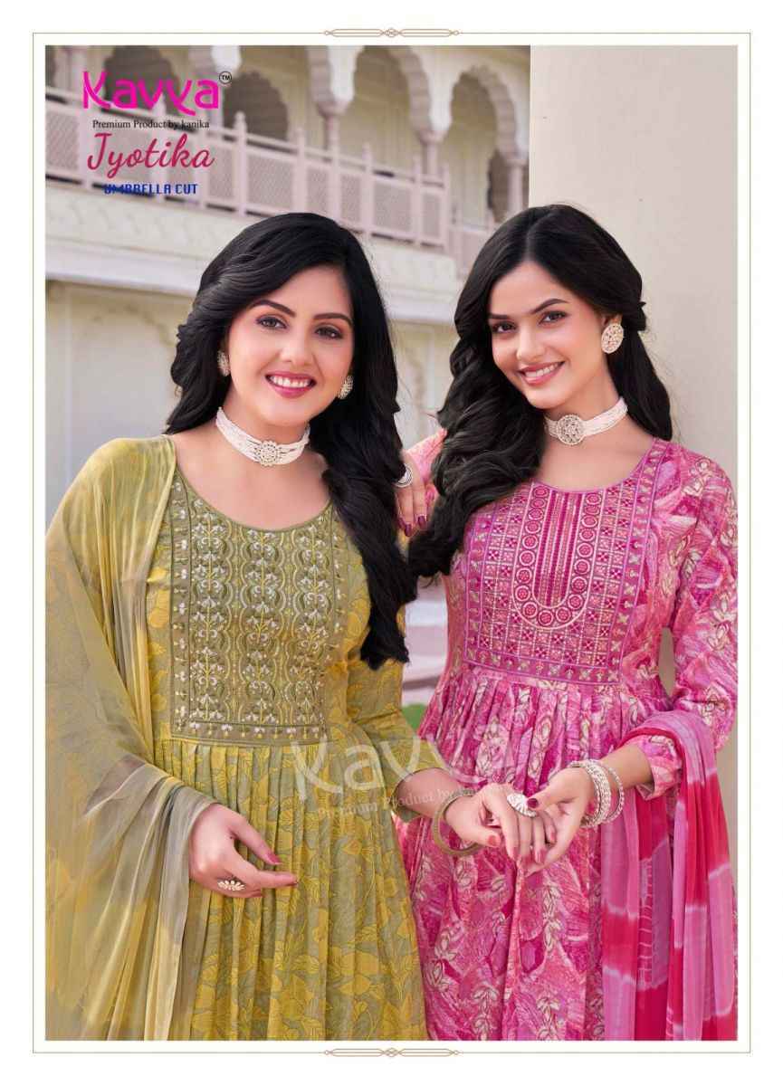 Kavya Jyotika Vol-10 Capsule Kurti Combo 10 pcs Catalogue