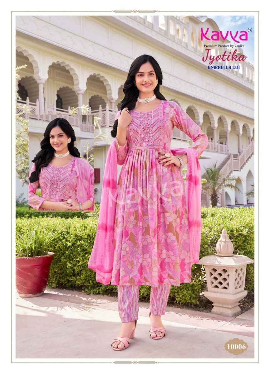 Kavya Jyotika Vol-10 Capsule Kurti Combo 10 pcs Catalogue