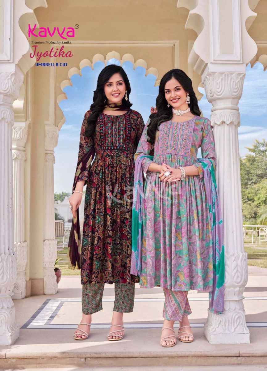 Kavya Jyotika Vol-10 Capsule Kurti Combo 10 pcs Catalogue