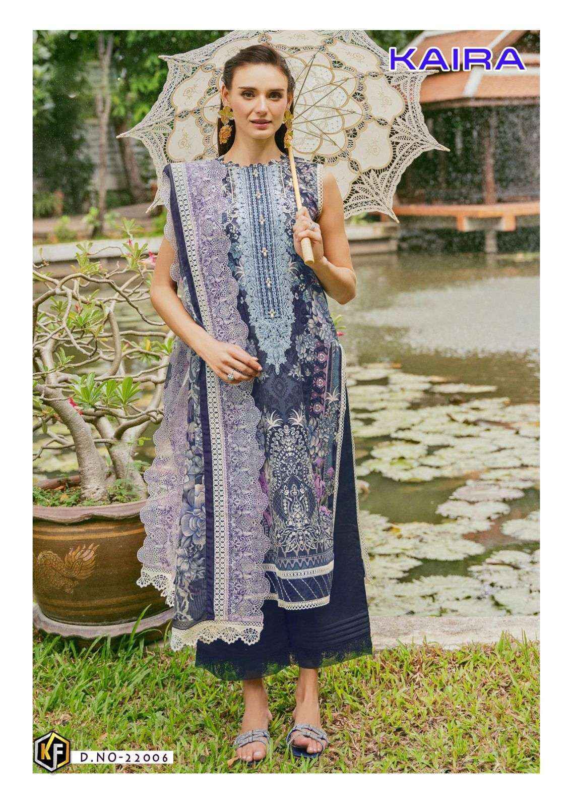 Keval Fab Kaira Vol 22 Ladies Dress Material Wholesale Surat Market