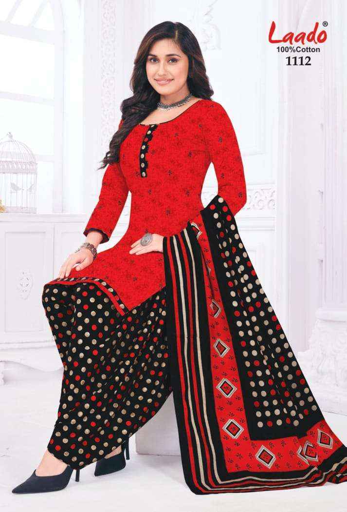 LAADO NADIYA PATIYALA VOL 11 COTTON PRINTED SALWAR SUIT WHOLESALE MARKET ( 12 CS CATALOG }