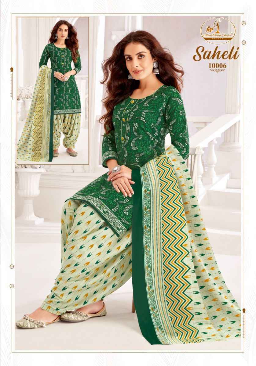 Miss World Choice Saheli Vol 10 Wholesale Cotton Dress Material ( 10 pcs Catalogue )