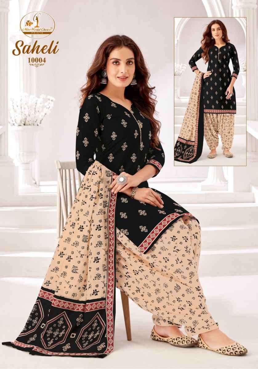Miss World Choice Saheli Vol 10 Wholesale Cotton Dress Material ( 10 pcs Catalogue )