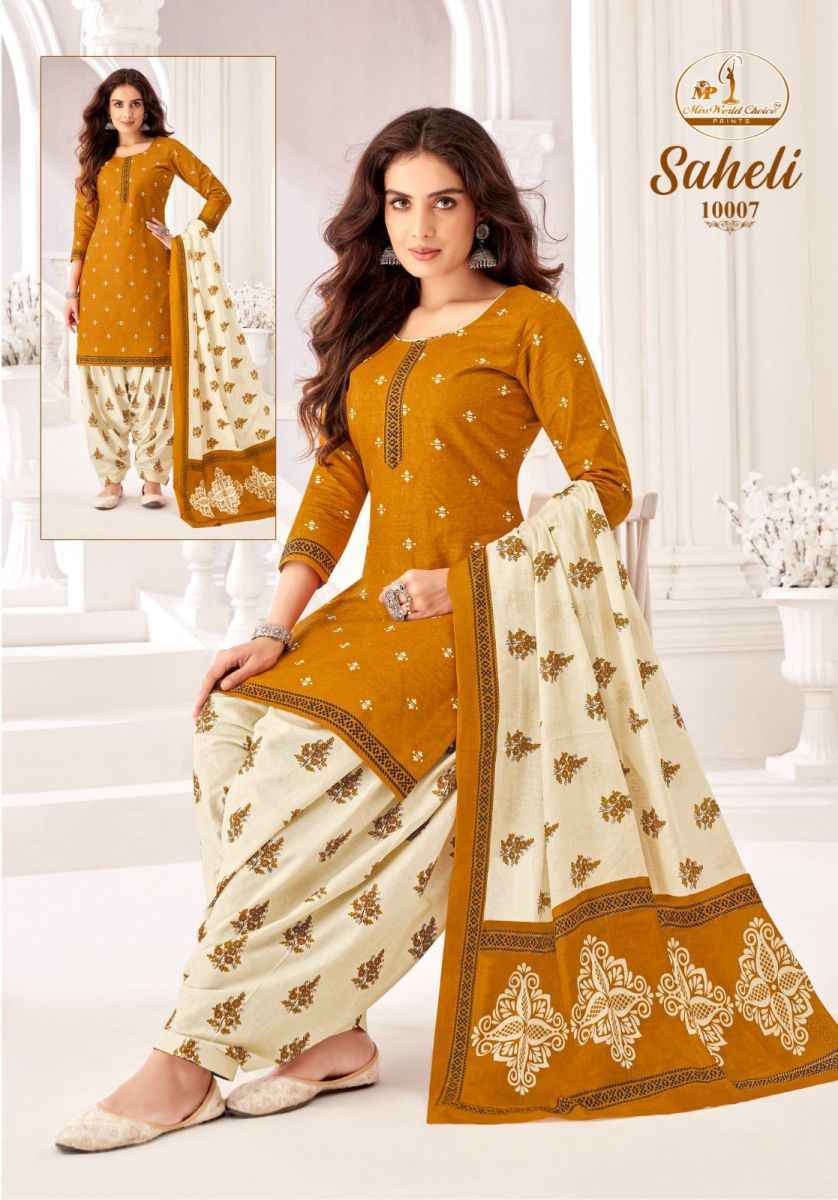 Miss World Choice Saheli Vol 10 Wholesale Cotton Dress Material ( 10 pcs Catalogue )