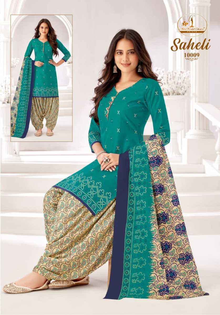 Miss World Choice Saheli Vol 10 Wholesale Cotton Dress Material ( 10 pcs Catalogue )
