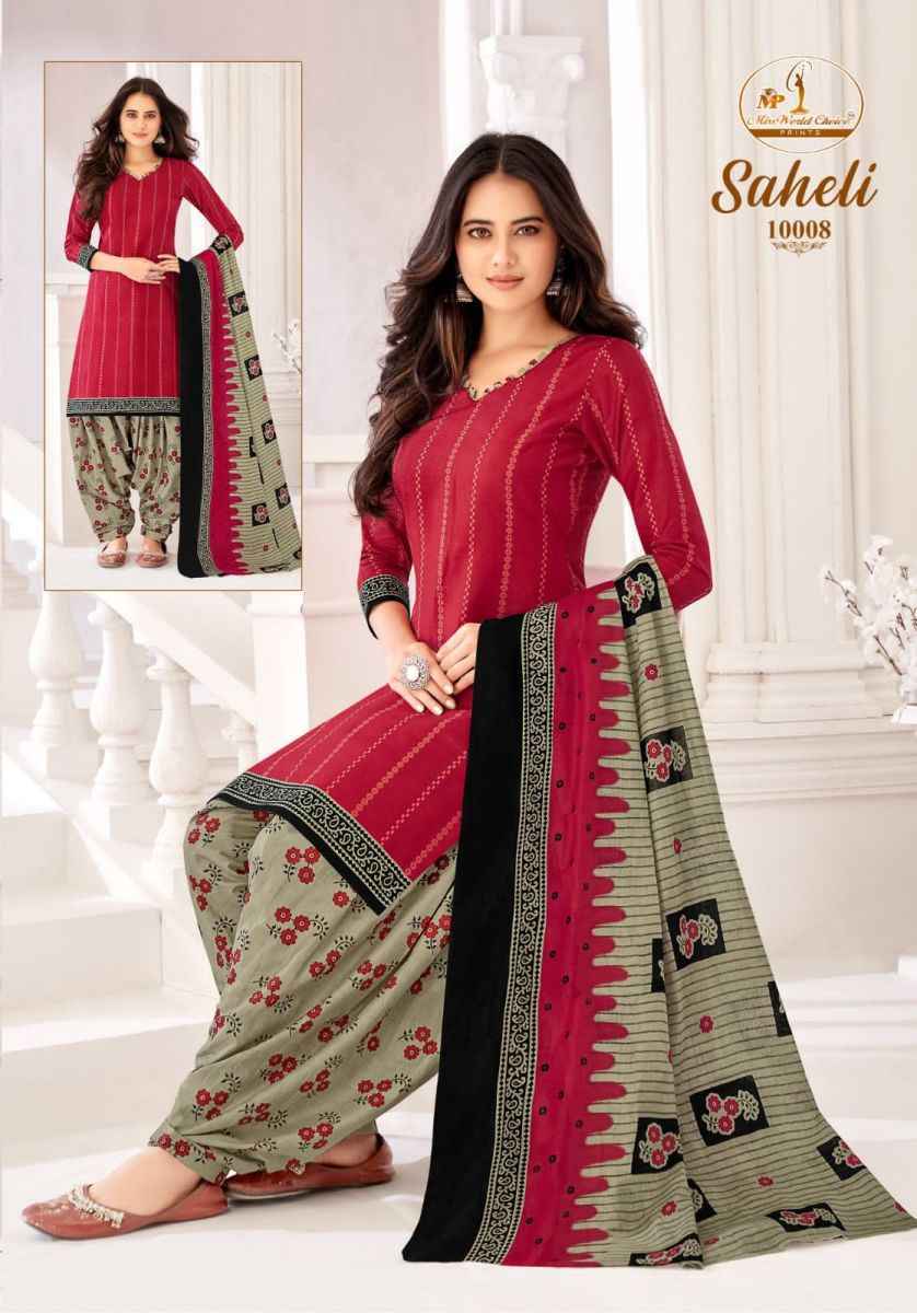 Miss World Choice Saheli Vol 10 Wholesale Cotton Dress Material ( 10 pcs Catalogue )