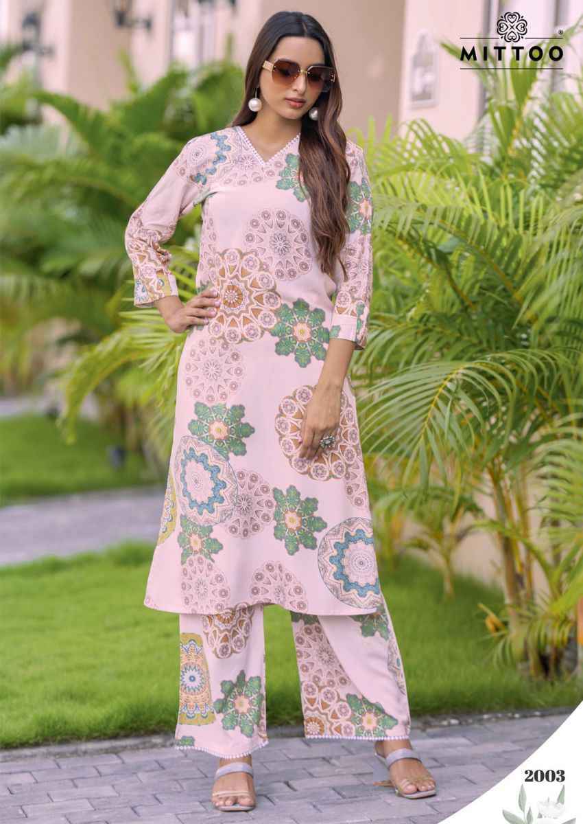 Mittoo Sulekha Rayon Kurti With Bottom 6 pcs Catalogue