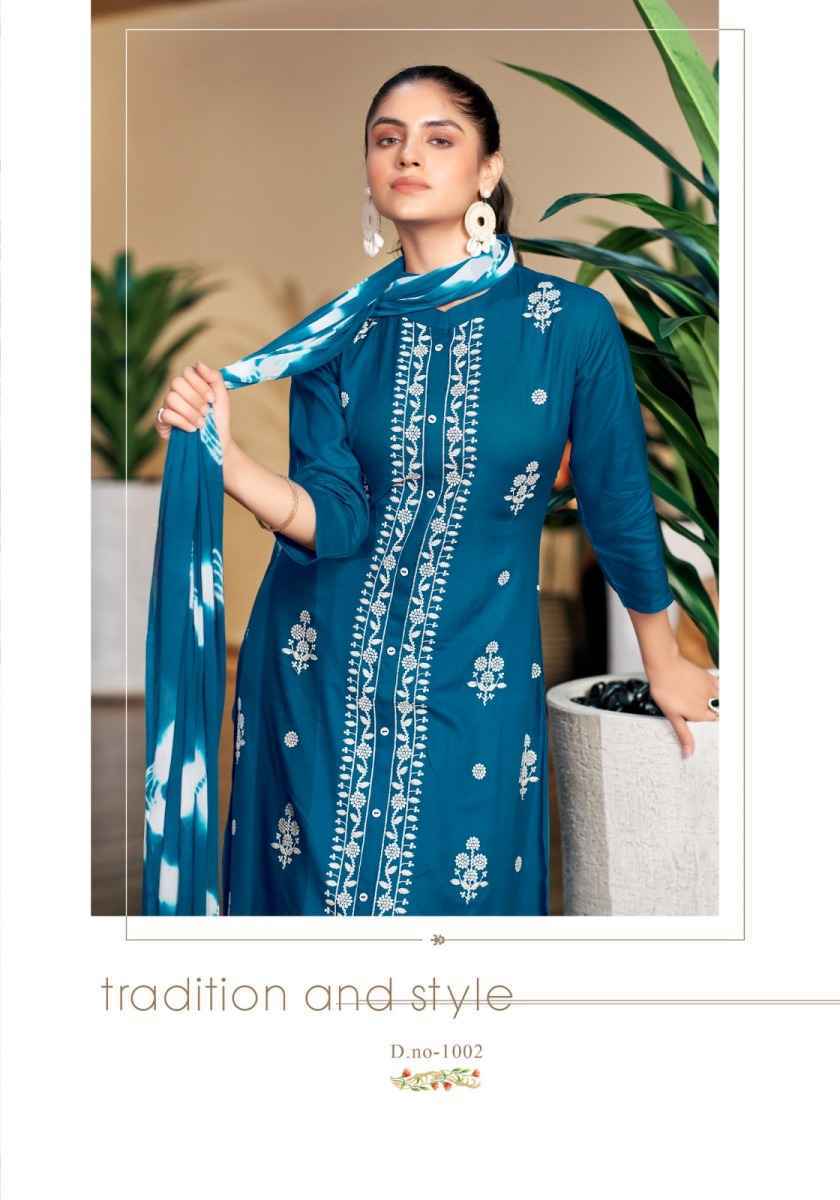 Mystic 9 Rajwadi Vol 1 Rayon Kurti Combo 8 pcs Catalogue