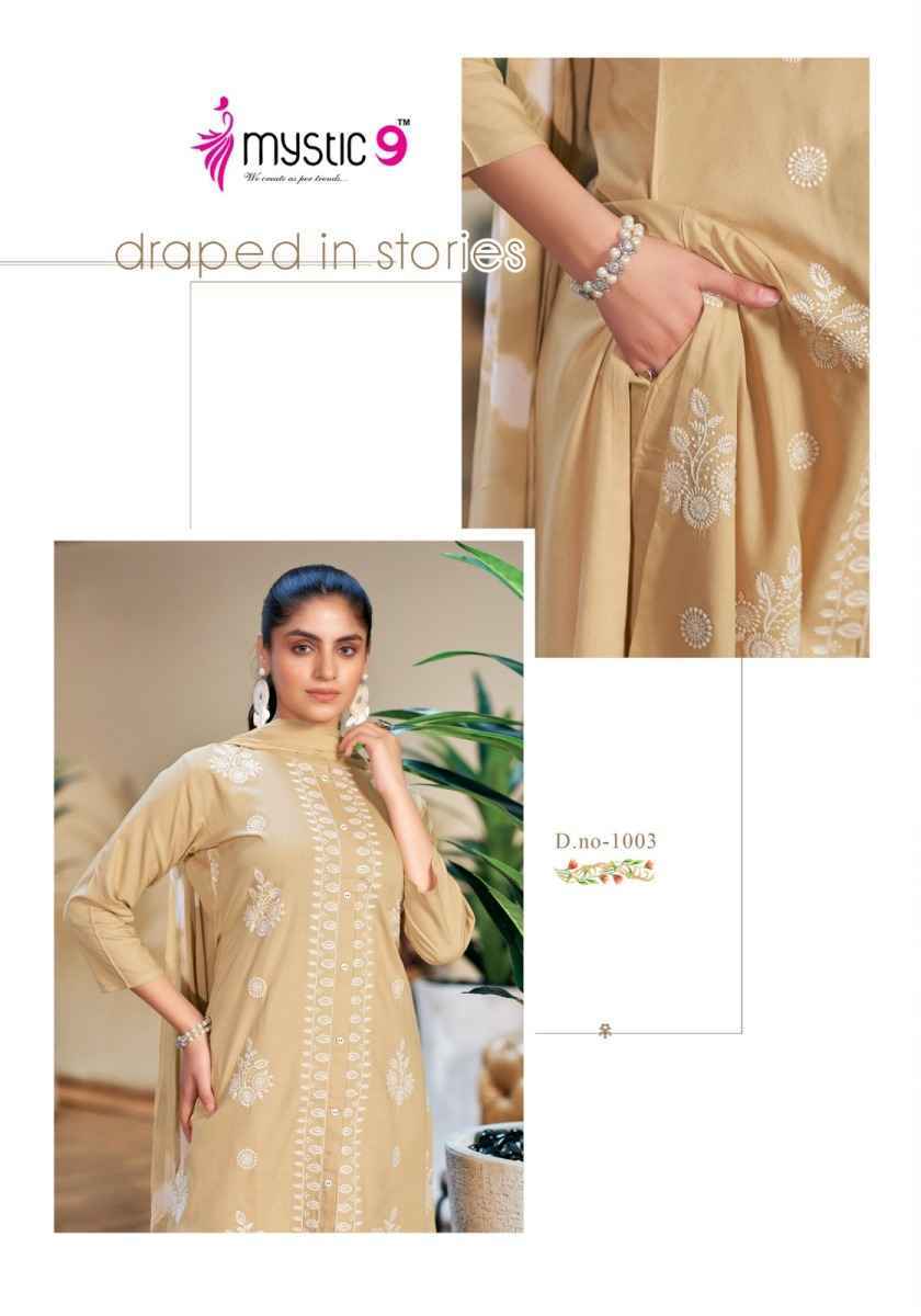 Mystic 9 Rajwadi Vol 1 Rayon Kurti Combo 8 pcs Catalogue