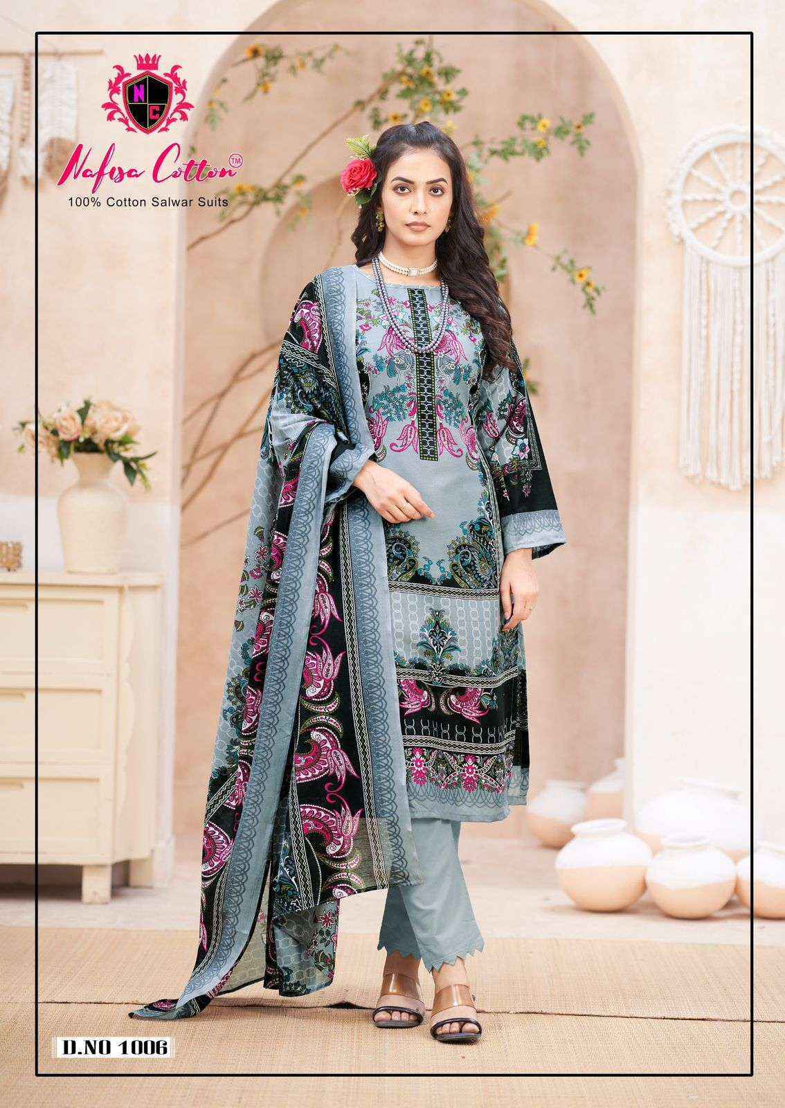 Salwar suit cotton dress material on sale