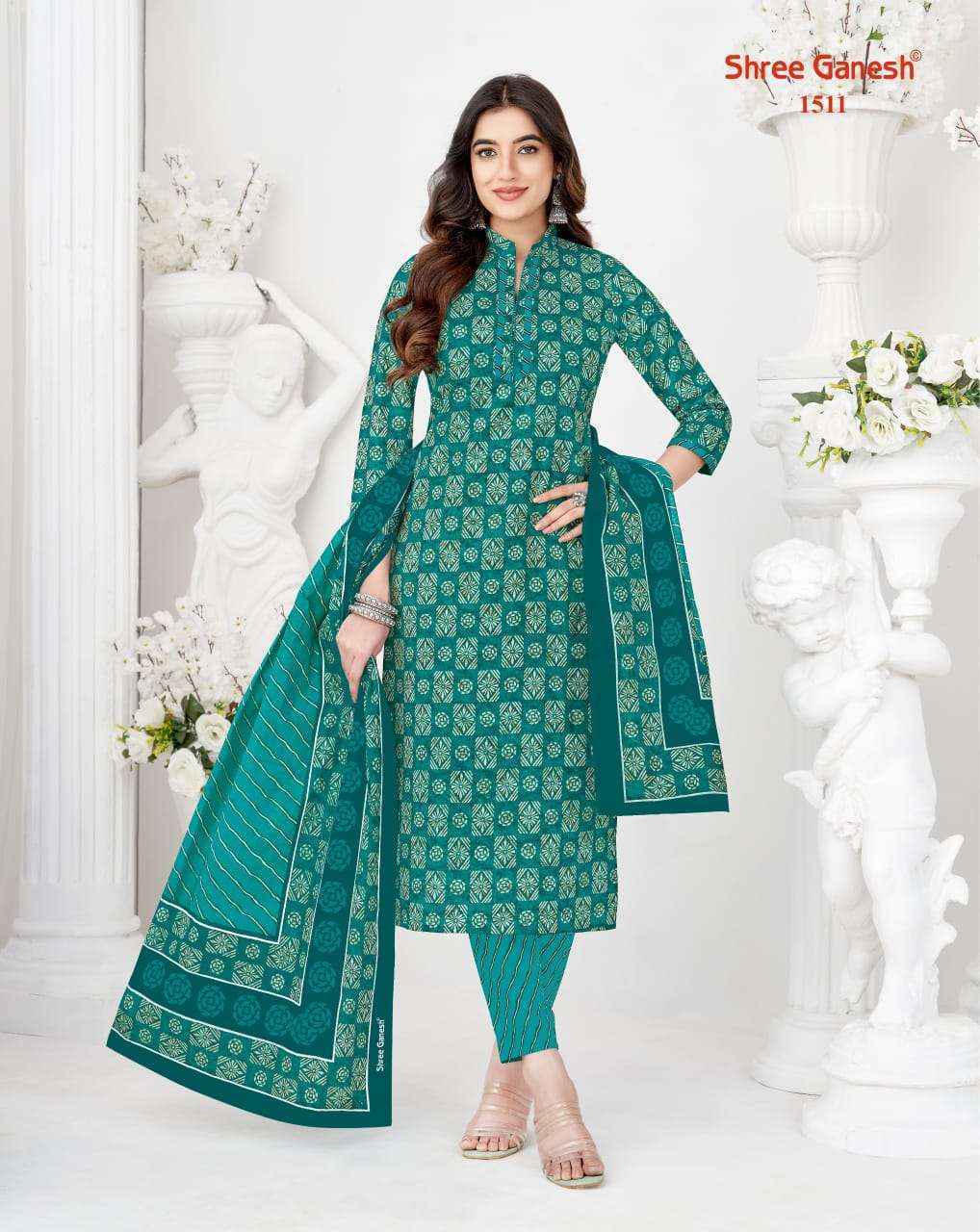 Shree Ganesh Vaani Vol 5 Cotton Salwar Kameez Latest Catalog ( 20 pcs Catalogue )