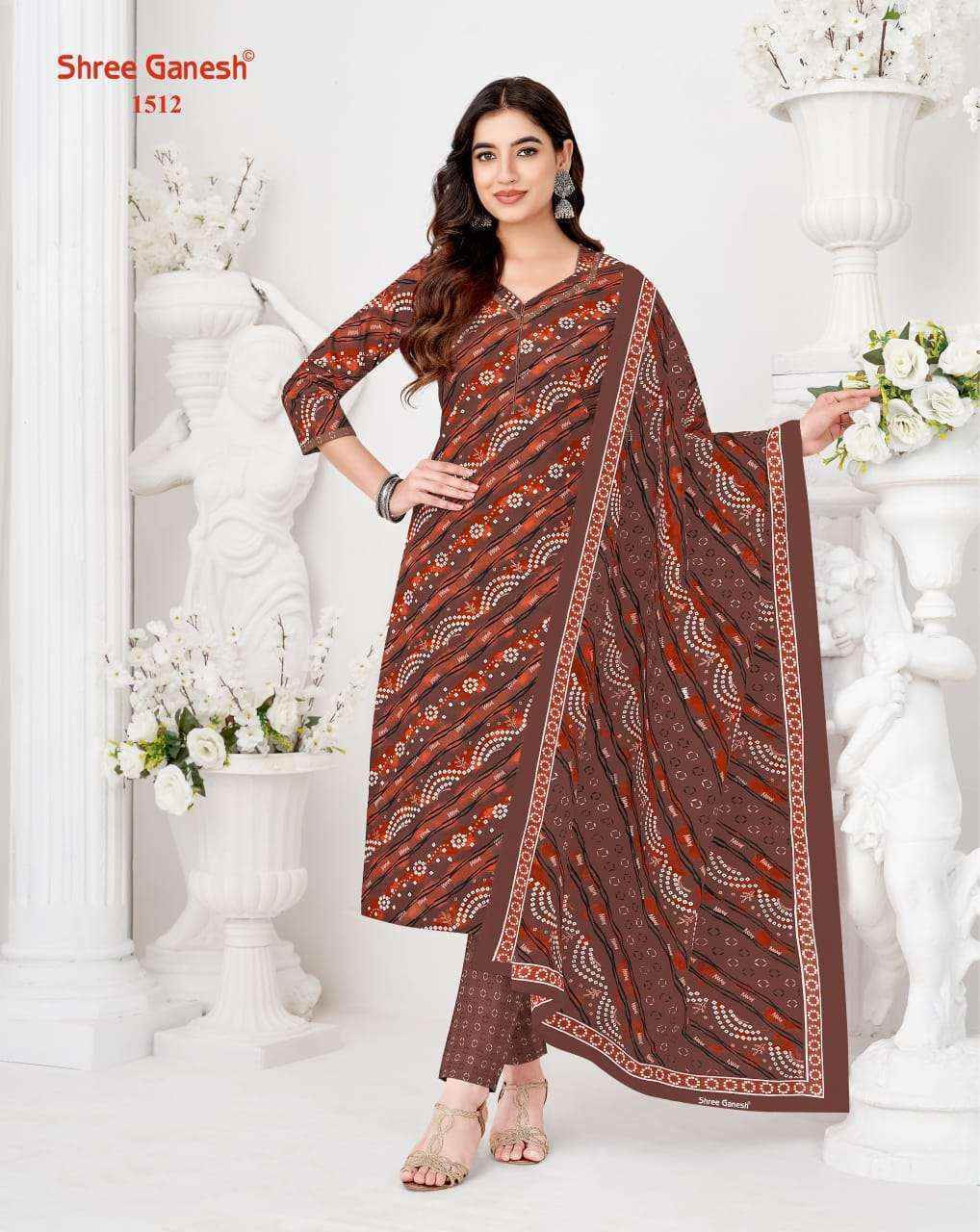 Shree Ganesh Vaani Vol 5 Cotton Salwar Kameez Latest Catalog ( 20 pcs Catalogue )