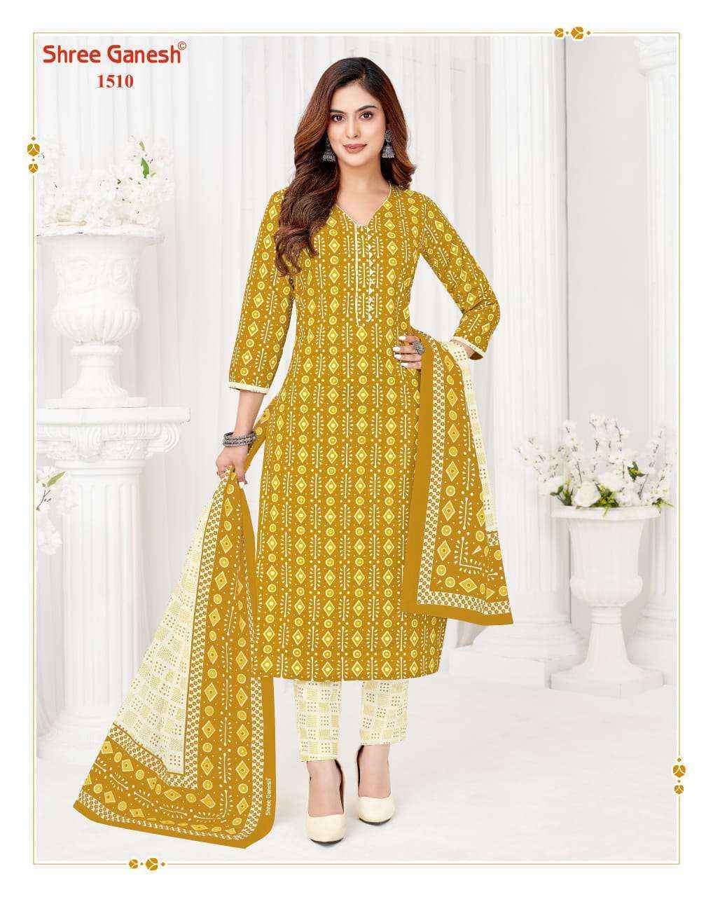 Shree Ganesh Vaani Vol 5 Cotton Salwar Kameez Latest Catalog ( 20 pcs Catalogue )