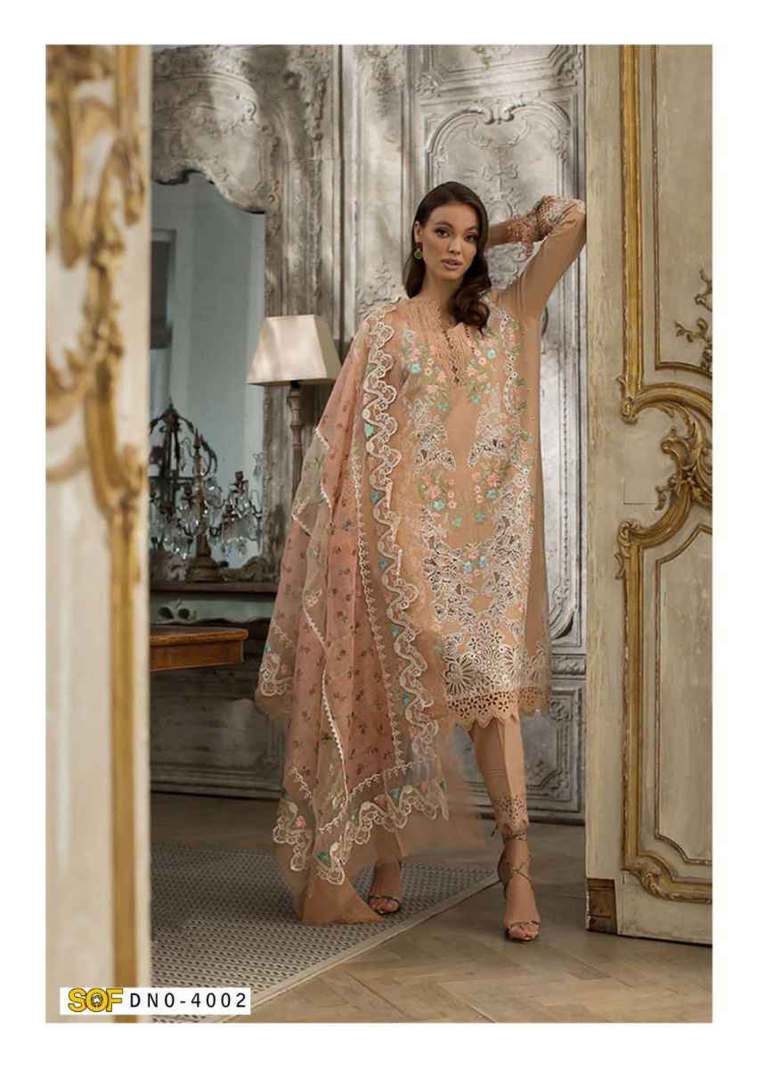 Shree Om Fab Aliya B Vol 4 Lawn Cotton Ladies Dress Material ( 6 pcs Catalogue )