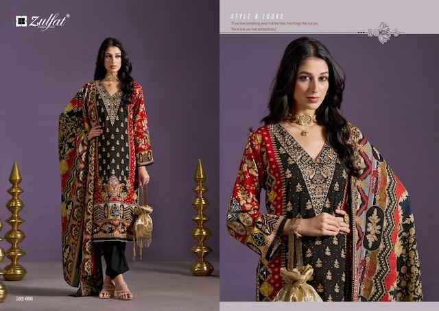 Zulfat Aayat Vol 3 Viscose Rayon Dress Material 6 pcs Catalogue