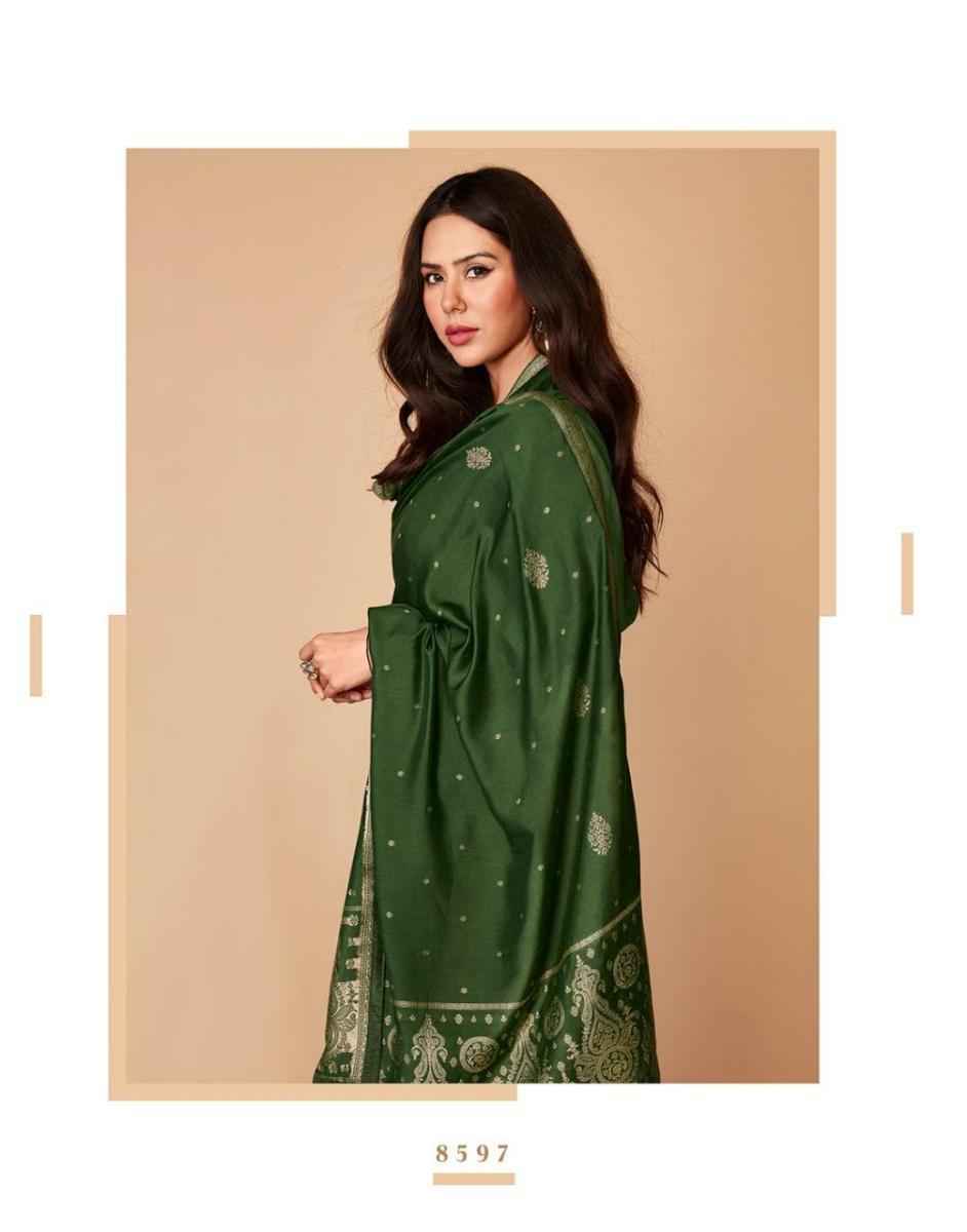 Aashirwad Mor Bagh Saaras Silk Dress Material wholesale price ( 6 pcs catalog )