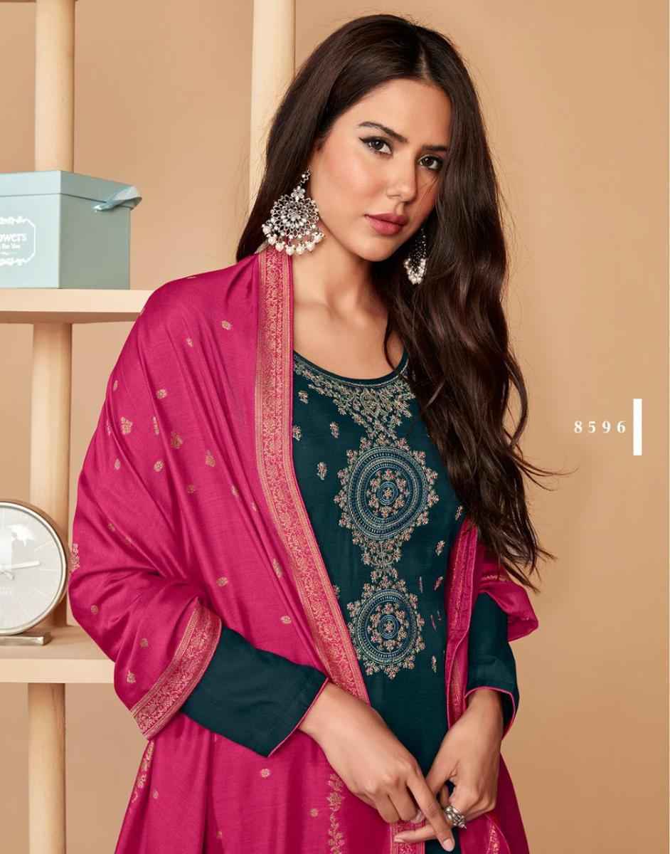 Aashirwad Mor Bagh Saaras Silk Dress Material wholesale price ( 6 pcs catalog )
