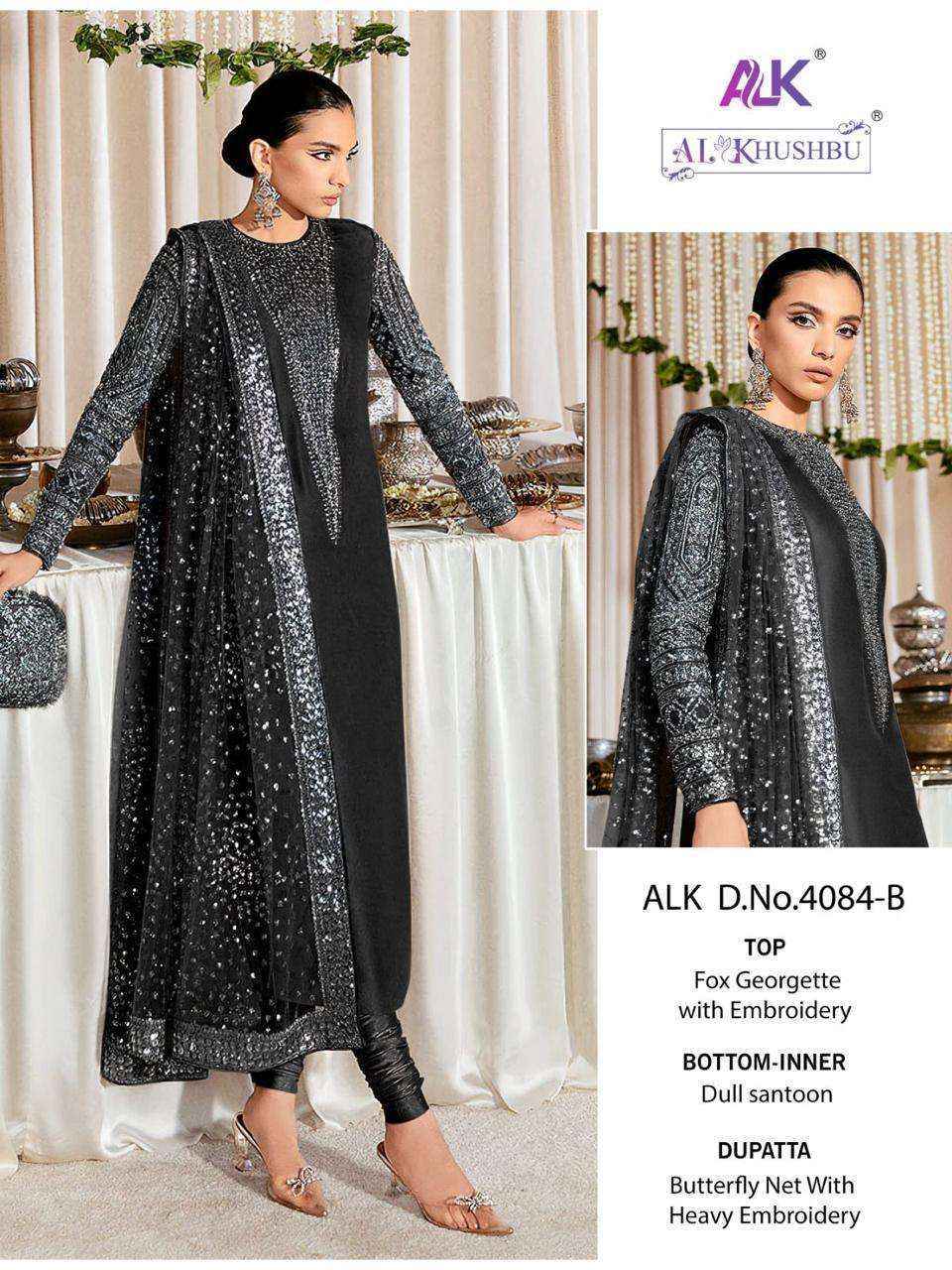Al Khushbu Fiza Vol 1 Georgette Dress Material Wholesale Price ( 3 Pcs Catalog )
