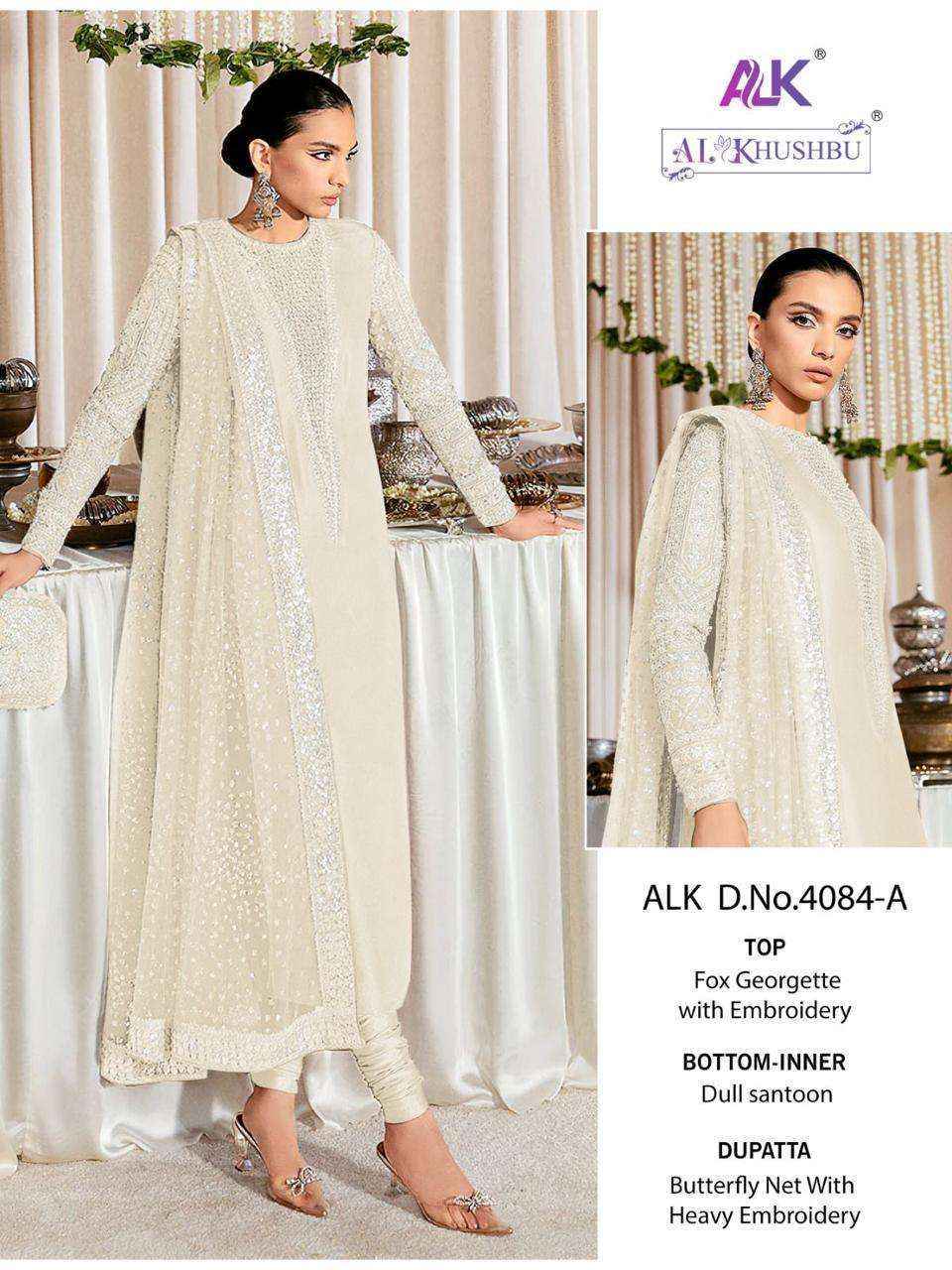 Al Khushbu Fiza Vol 1 Georgette Dress Material Wholesale Price ( 3 Pcs Catalog )