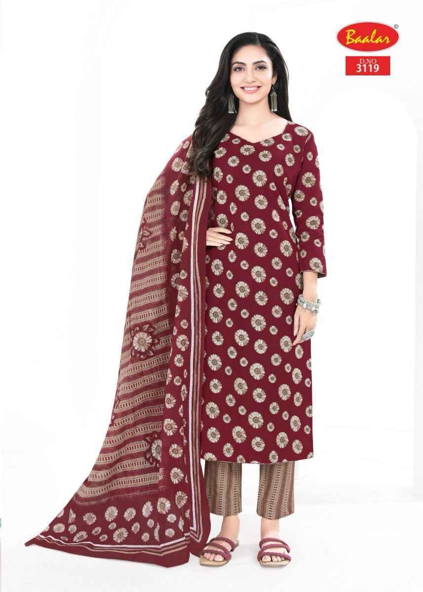 Baalar Zaara Vol 31 Wholesale Pure Cotton Dress Material ( 18 pcs Catalogue )