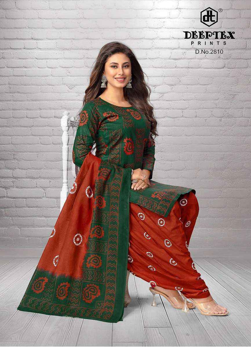 Deeptex Prints Batik Plus Vol 28 Wholesale Cotton Salwar Suits (10 pcs Catalogue )