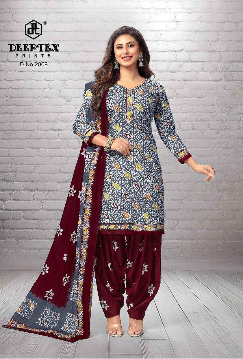 Deeptex Prints Batik Plus Vol 28 Wholesale Cotton Salwar Suits (10 pcs Catalogue )