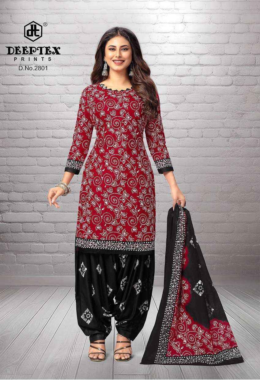 Deeptex Prints Batik Plus Vol 28 Wholesale Cotton Salwar Suits (10 pcs Catalogue )