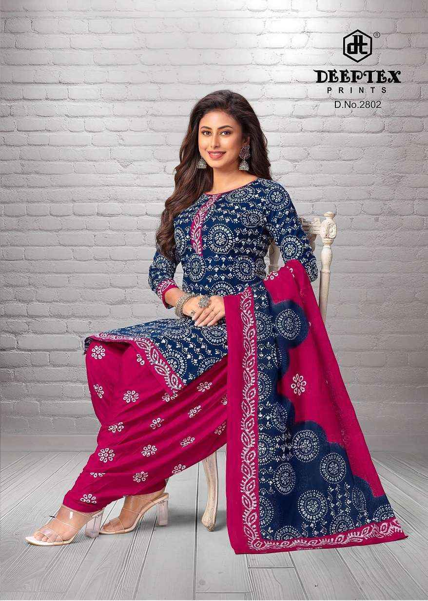 Deeptex Prints Batik Plus Vol 28 Wholesale Cotton Salwar Suits (10 pcs Catalogue )
