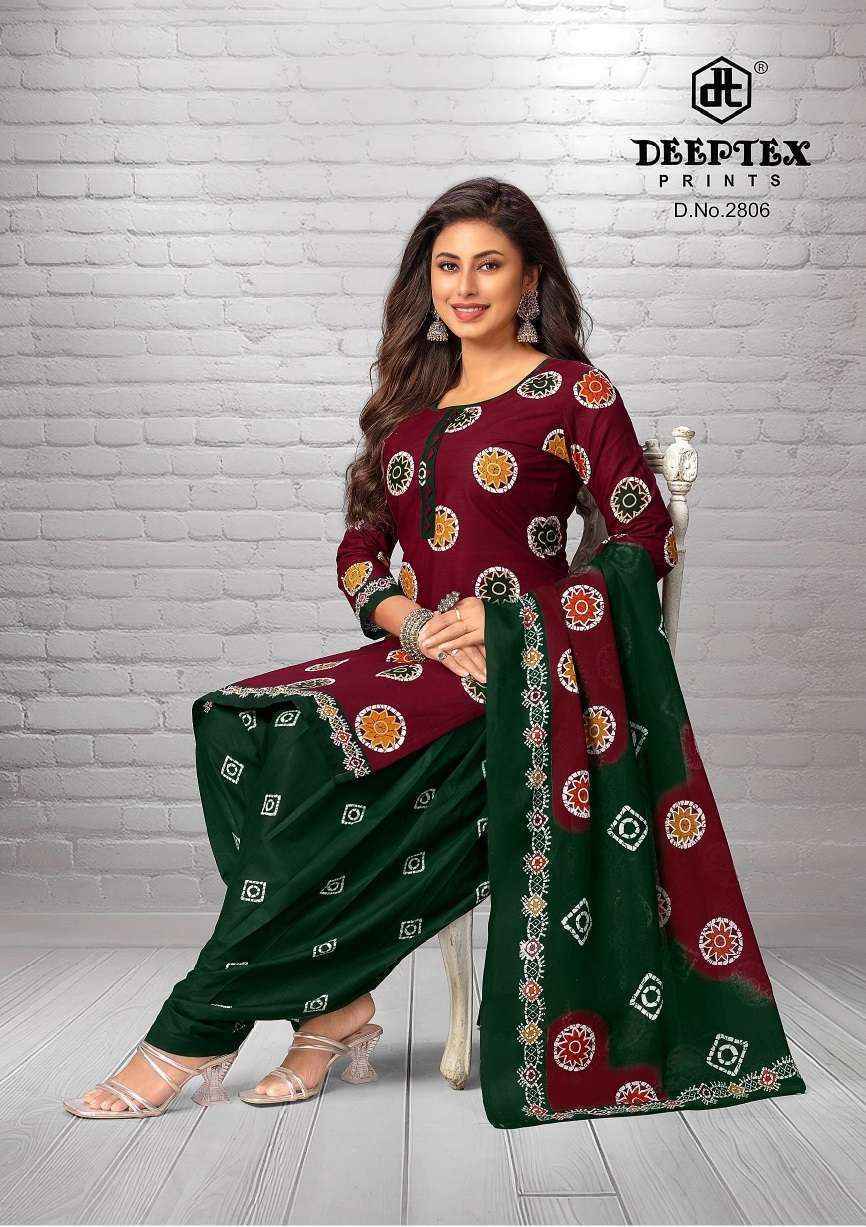 Deeptex Prints Batik Plus Vol 28 Wholesale Cotton Salwar Suits (10 pcs Catalogue )