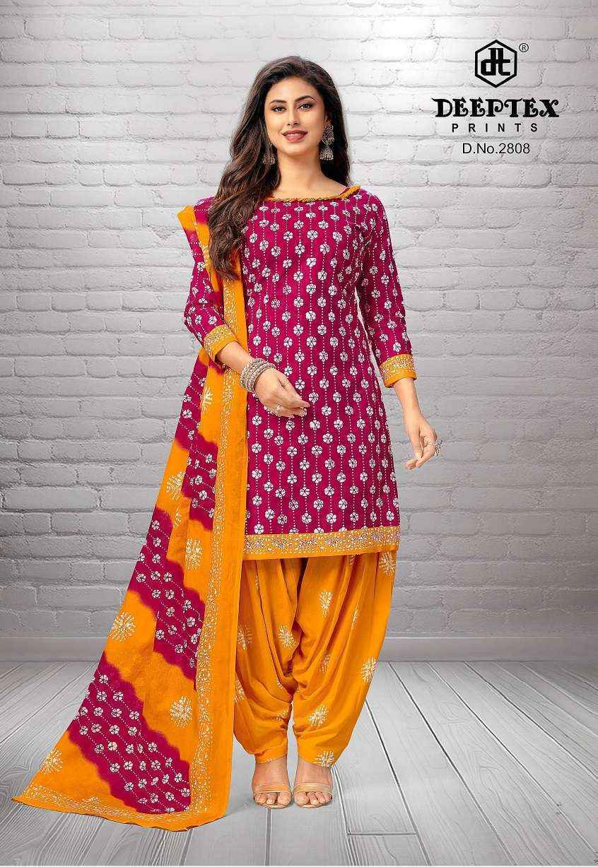 Deeptex Prints Batik Plus Vol 28 Wholesale Cotton Salwar Suits (10 pcs Catalogue )