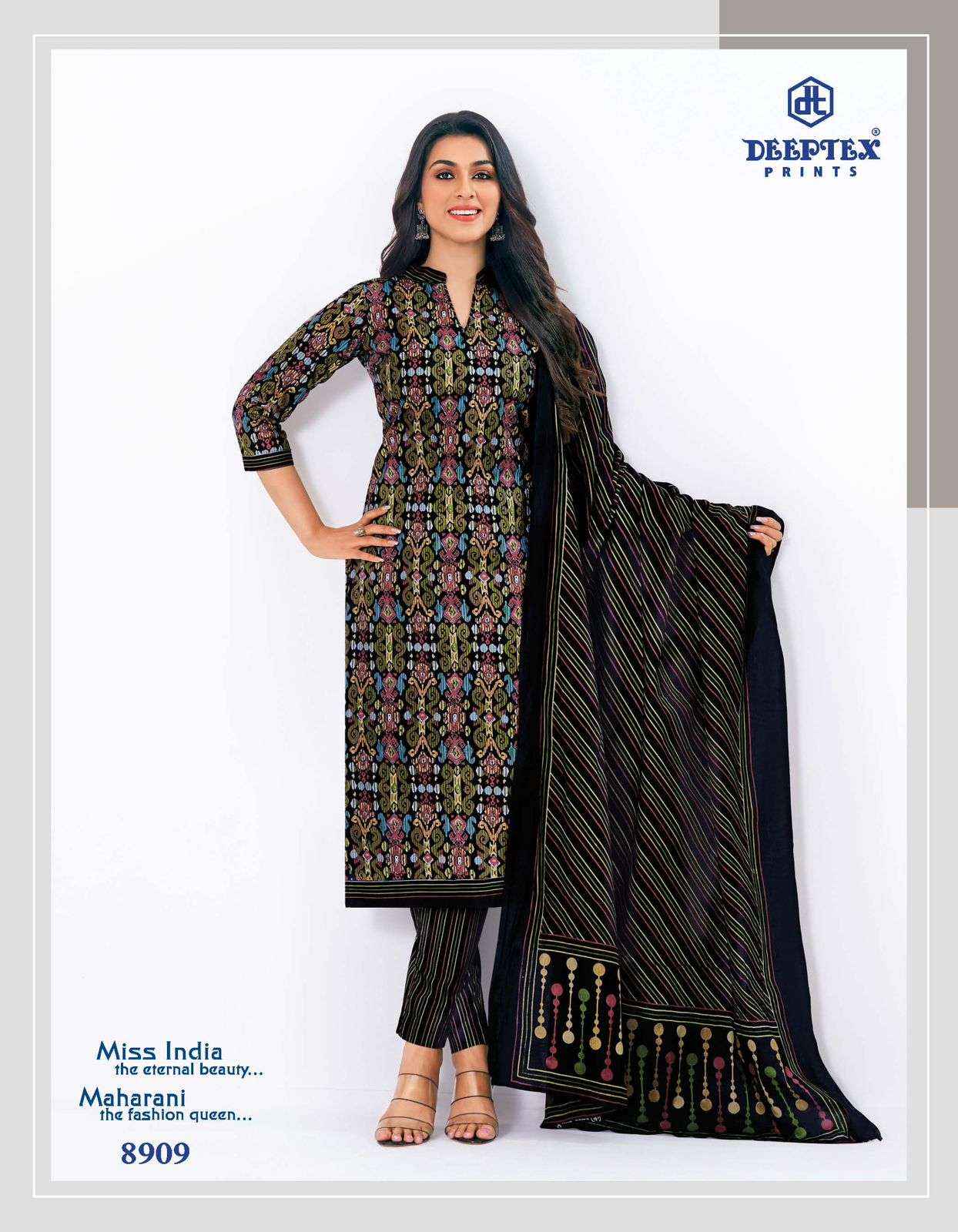Deeptex Prints Miss India Vol 89 Pure Cotton Salwar Suits ( 16 Pcs Catalogue )