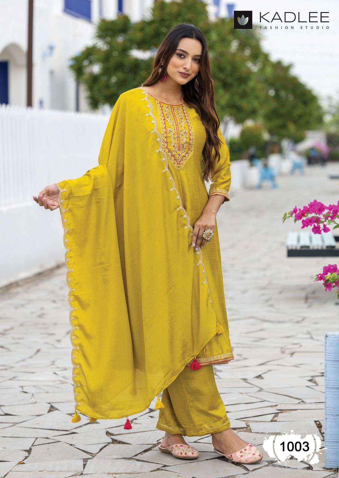 Kadlee Fashion Afsaana Wholesale Vichitra Designer Readymade Suits ( 4 Pcs Catalogue )