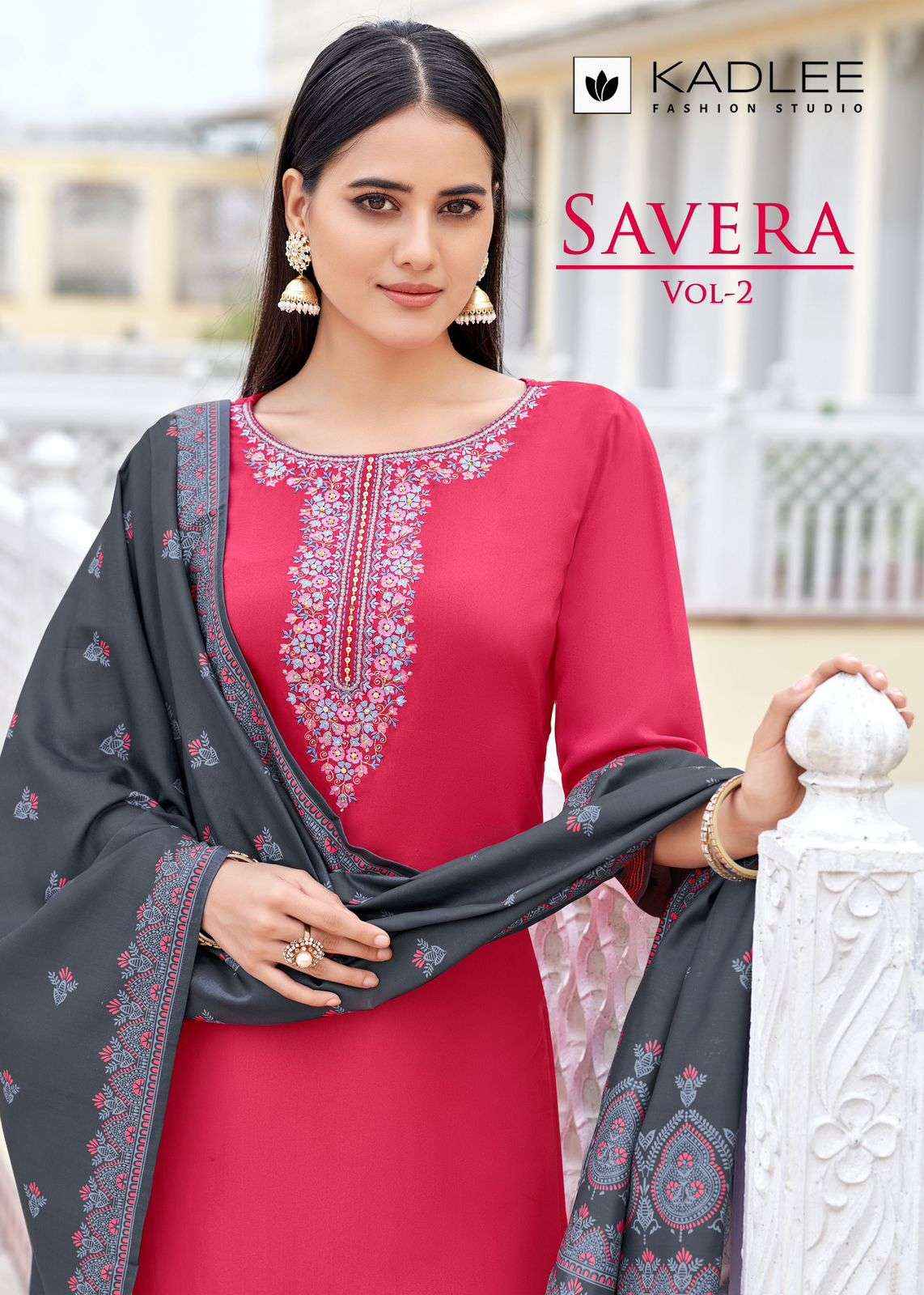 Kadlee Fashion Savera Vol 2 Wholesale Designer Deadymade Suits ( 6 Pcs Catalogue )