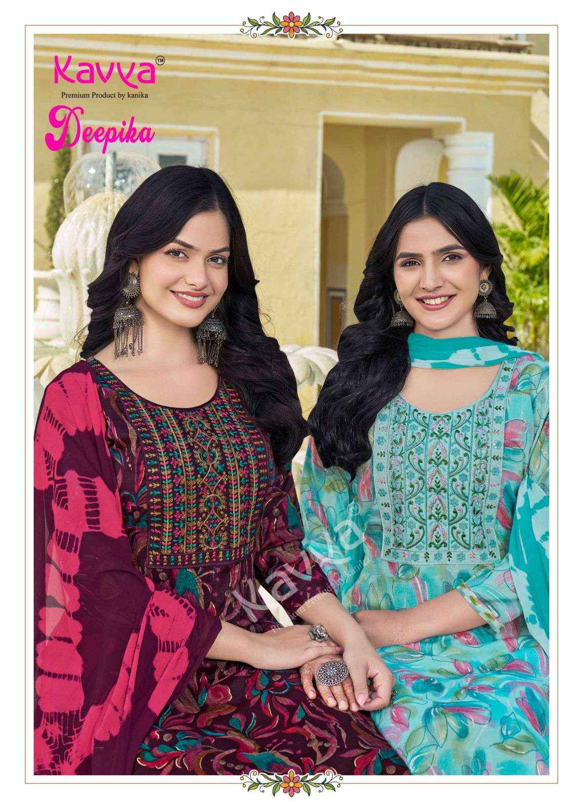 Kavya Deepika Vol 32 Wholesale Readymade Suits ( 10 Pcs Catalogue )